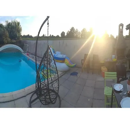 בית הארחה Charmant Petit Chalet Dans Les Vignes De Sauternes